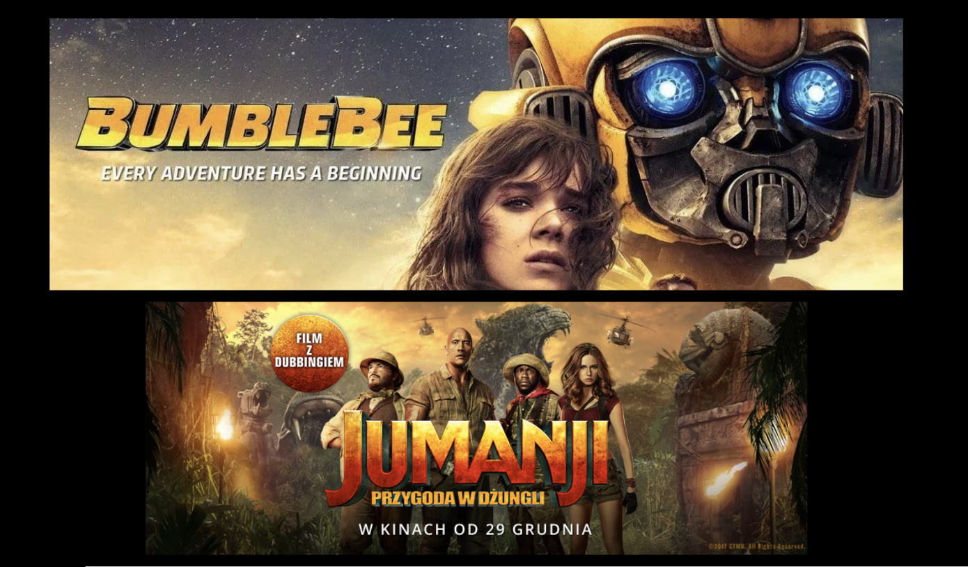 Bumblebee i Jumanji: Przygoda w dżungli